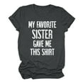 thumbnail image 7 of Fesfesfes Women T Shirts Short Sleeve Women Funny Printed Pattern Casual Fashion Soild Color Short Sleeve Tops Blouse Layering Shirts for Women L(US:8), 7 of 7