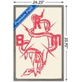 thumbnail image 3 of Black Rebel Motorcycle Club - Snake Wall Poster, 22.375" x 34", Framed, 3 of 3