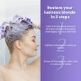 thumbnail image 6 of Moehair Color Vibrant Blonde Shampoo 12 fl oz | Purple Shampoo for Blonde Hair | Sulfate-Free, 6 of 9