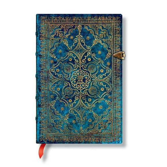 Azure Mini Lined Hardcover Journal, 240pg, 120gsm by Paperblanks (Equinoxe), (Hardcover)