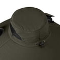 thumbnail image 5 of Wide Brim Solar Fan Hat, Fishing Hat with 2 Solar Fan, 3 Speed Solar Powered Fisherman Hat, USB Solar Charging Sun Hats, Fan Built in, Father's Day Gift for Men,Summer Essentials for Women,Army Green, 5 of 5