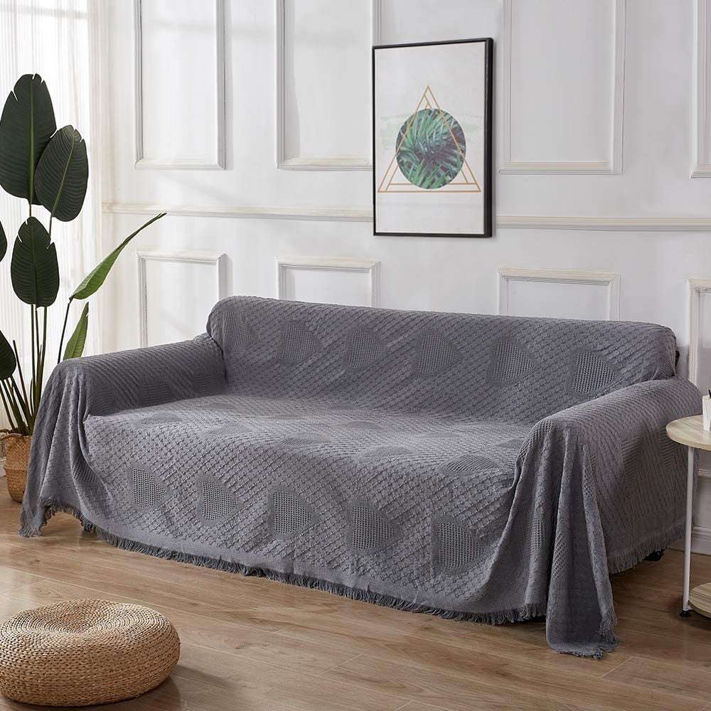 Iguohao Rhf Couch Cover Couch Covers For 3 Cushion Couch Sofa Cover Couch Covers For Dogs Sofa Throw Cover Throw Blankets For Couch Large beige Da