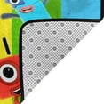thumbnail image 3 of Numberblocks Rug, Ultra Soft Flannel Area Rug With Non-Slip Backing, Plush Memory Foam Carpet Rug For Bedroom, Living Roo,M Dining Ro,Om Playroom, Absorbent Washable Floor Mat, 3 of 7