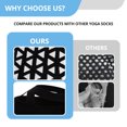 thumbnail image 2 of COOPLUS Womens Pilates Socks Non-Slip Grips With Straps Yoga Socks for Women Dance,Ballet,Workout, 2 of 7