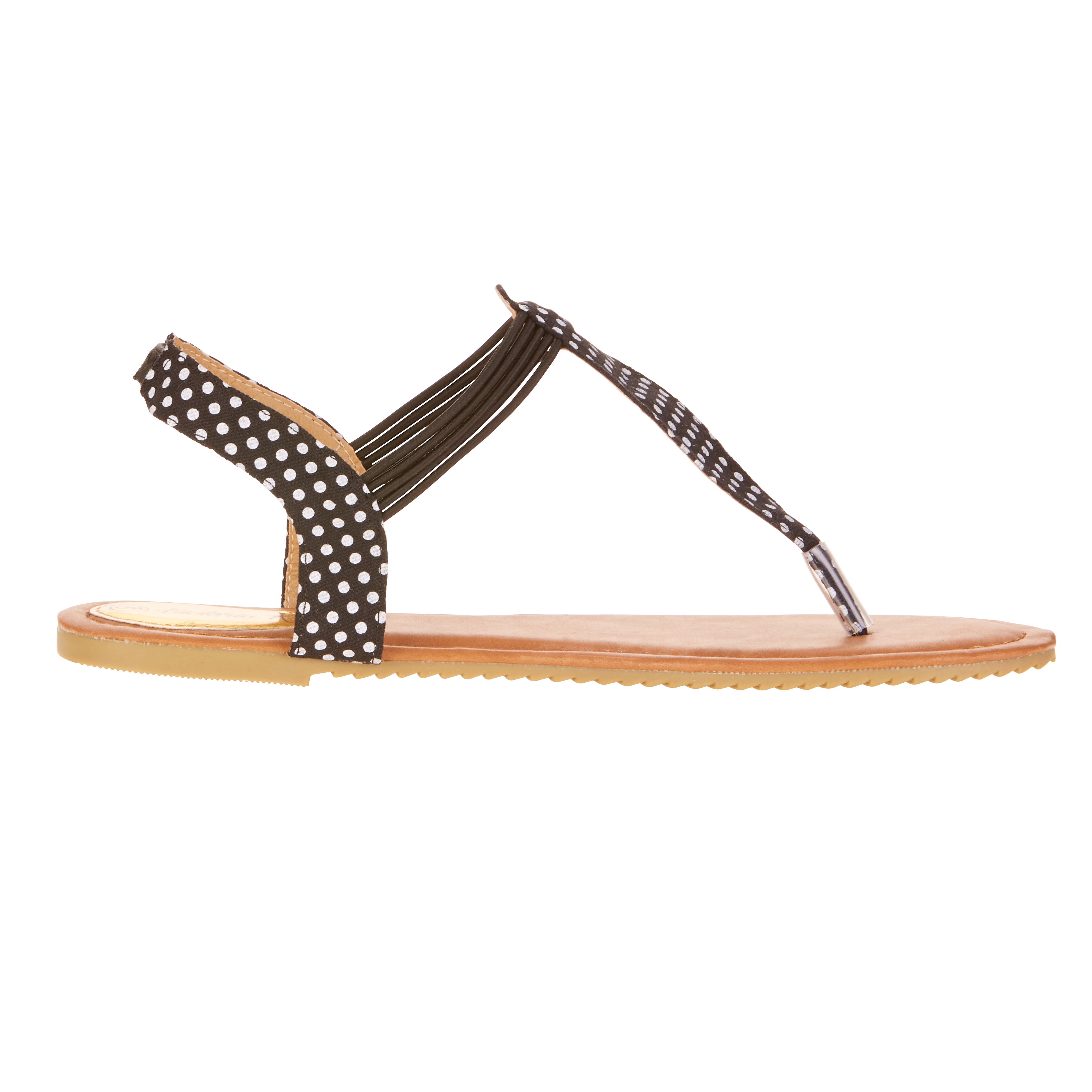 Victoria K Women's Fashion Polka-Dot Sandals