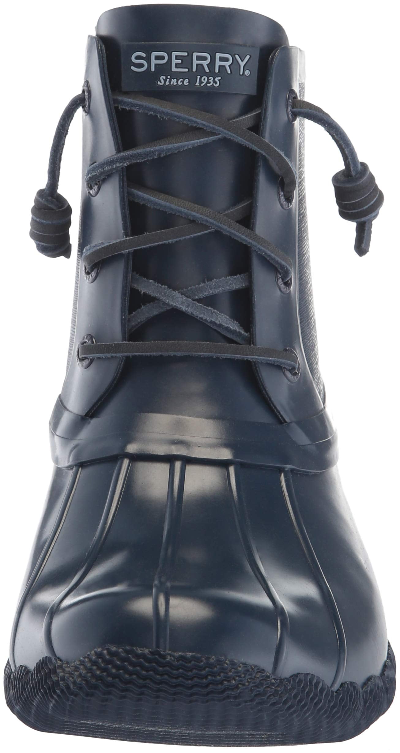 Sperry saltwater rubber flooded top