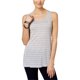 thumbnail image 1 of GH Bass & Co. Camiseta de tirantes jaspeada para mujer, gris, extragrande G.H. Bass & Co. Camiseta sin mangas, 1 of 1