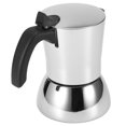 thumbnail image 3 of Coffee Maker Pot, Household 4 People Use Induction Stove Stainless Steel Mocha Pot, Hand Make For Coffee Extraction Hand Make Coffee, 3 of 8