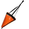 thumbnail image 1 of 18 Pouces Kayak Canot Bateau Flottant Ancre de Mer Marine PVC Ancre de Dérive Droge Frein Rameur avec Ligne de Remorquage de 30 Pieds_Perfect Gift, 1 of 5