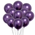 thumbnail image 1 of Globos Ztikug, 50 unidades, látex, 25 cm, color morado metalizado, cumpleaños, 1 of 6