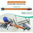 thumbnail image 3 of Quick Release Wand Compatible for Dyson Vacuum Cleaner Attachment, Directly Connect Aluminum Tube Ensures Efficient Hard To Reach Places Cleaning (1PC), 3 of 5