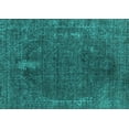 thumbnail image 1 of Ahgly Company Indoor Rectangle Oriental Turquoise Blue Industrial Area Rugs, 6' x 9', 1 of 4