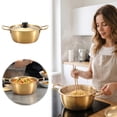 thumbnail image 1 of Stainless Steel Cooking with Lid for Home Kitchen Daily Meal Preparation Use, 1 of 6