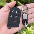 thumbnail image 5 of Funda protectora de silicona para llave de coche, para Jeep Grand Cherokee Compass Dodge Charger Chrysler 200 300 300C, llavero, piezas de automóvil, 5 of 5