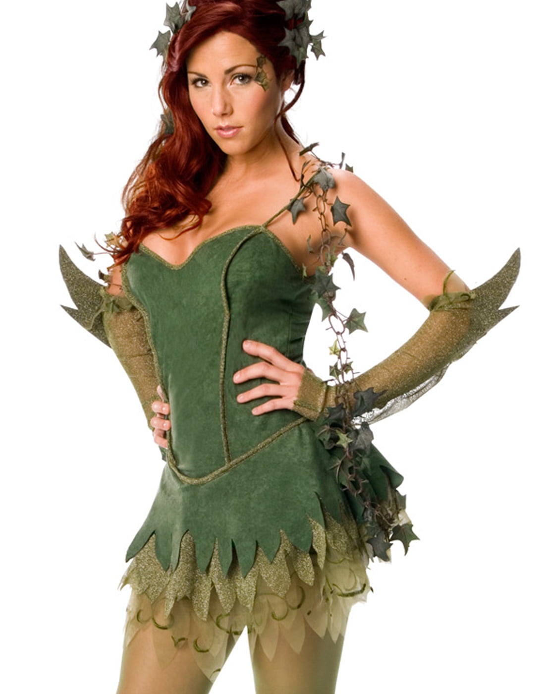 Poison Ivy Adult Halloween Costume Walmart Com Walmart Com