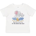 thumbnail image 3 of Inktastic My Noni Loves Me to the Moon and Back Elephant Family Boys or Girls Baby T-Shirt, 3 of 5