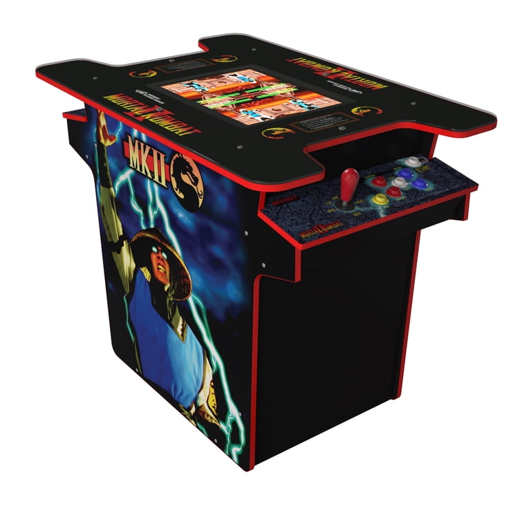 Arcade1Up Mortal Kombat Head-to-Head Gaming Table with Lit Deck