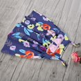 thumbnail image 5 of Vestido sin mangas para bebé niña Vestido de verano con decoración de lazo y estampado floral ajustado y acampanado (110), 5 of 5