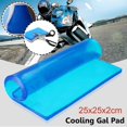 thumbnail image 1 of Almohadilla de Gel para motocicleta de 25x25x2cm, cojín de Gel para asiento, cojín de Gel para ciclistas, 1 of 4