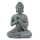 thumbnail image 2 of Estatua de piedra arenisca verde, estatua de Buda, figura de Buda de piedra arenisca verde, adorno de estatua de Buda, diseño de próxima generación, 2 of 12