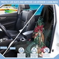 thumbnail image 3 of KUIFORTI Waterproof Car Seat Towel Cover, for Gym Workout Beach Hiking, Non-Slip Washable Universal Fit, Fits Cars, SUVs, Trucks, Turtle Floral Print Front Seat Protector, 3 of 7