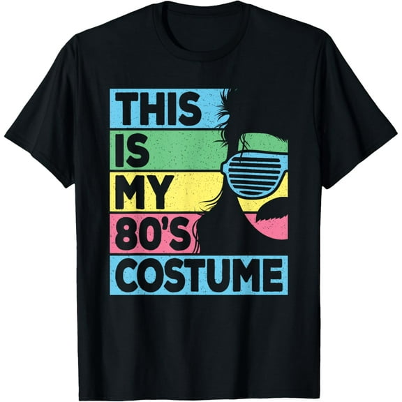This Is My 80's Costume Men 1980s 80s Outfit Disco Party T-Shirt mens t shirt，black，women，funny，misfits，men，journey，t-shirt