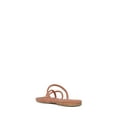 thumbnail image 2 of Jeffrey Campbell Rania Pink Suede Slip On Flip Flop Open Toe Strappy Flat Sandal (Pink Suede, 9), 2 of 4