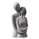 thumbnail image 1 of Figura decorativa de pareja abrazada, estatua de amor apasionado, cerámica romántica Gris, 1 of 9