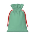 thumbnail image 2 of Linen Bundle Pocket Gift Bag Drawstring Opening And Closing Method For Christmas Birthday Anniversary As A Gift Packaging Medium Sage Green, 2 of 8