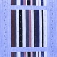 thumbnail image 1 of Ahgly Company Machine Washable Indoor Square Abstract Blue Contemporary Area Rugs, 8' Square, 1 of 4