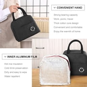 Amerteer Lunch Bag Tote Bag Lunch Bag with Front Pocket for Women Lunch Box Insulated Lunch Container for Women Men Work Picnic