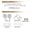 28-52'', variant on Adjustable Curtain Rod 16–118 Inches, Single Window Drapery Rod with Crystal Translucent Finish, Spliced Decorative Curtain Rod for Home