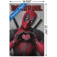 thumbnail image 3 of Marvel Deadpool Legacy - Heart Wall Poster, 14.725" x 22.375", 3 of 5