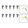 thumbnail image 6 of SunniMix 2x10Pcs Boilie Screw Peg with Swivel Fishing Carp Surface 15mm, 6 of 8