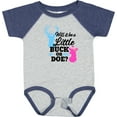 thumbnail image 3 of Inktastic Gender Reveal Will It Be a Little Buck or Doe? Girls Baby Bodysuit, 3 of 5