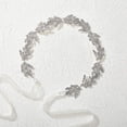 thumbnail image 3 of Liangnv Tocado De Niña De Las Flores para Boda Diadema Accesorios para El Cabello De Princesa Plateada Niñas Pequeñas Bandas para El Cabello De Cristal para Primera Comunión, 3 of 5
