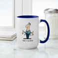 thumbnail image 4 of CafePress - Funny Father Of The Bride Large Mug - 15 oz Ceramic Large White Novelty Mug, 4 of 4
