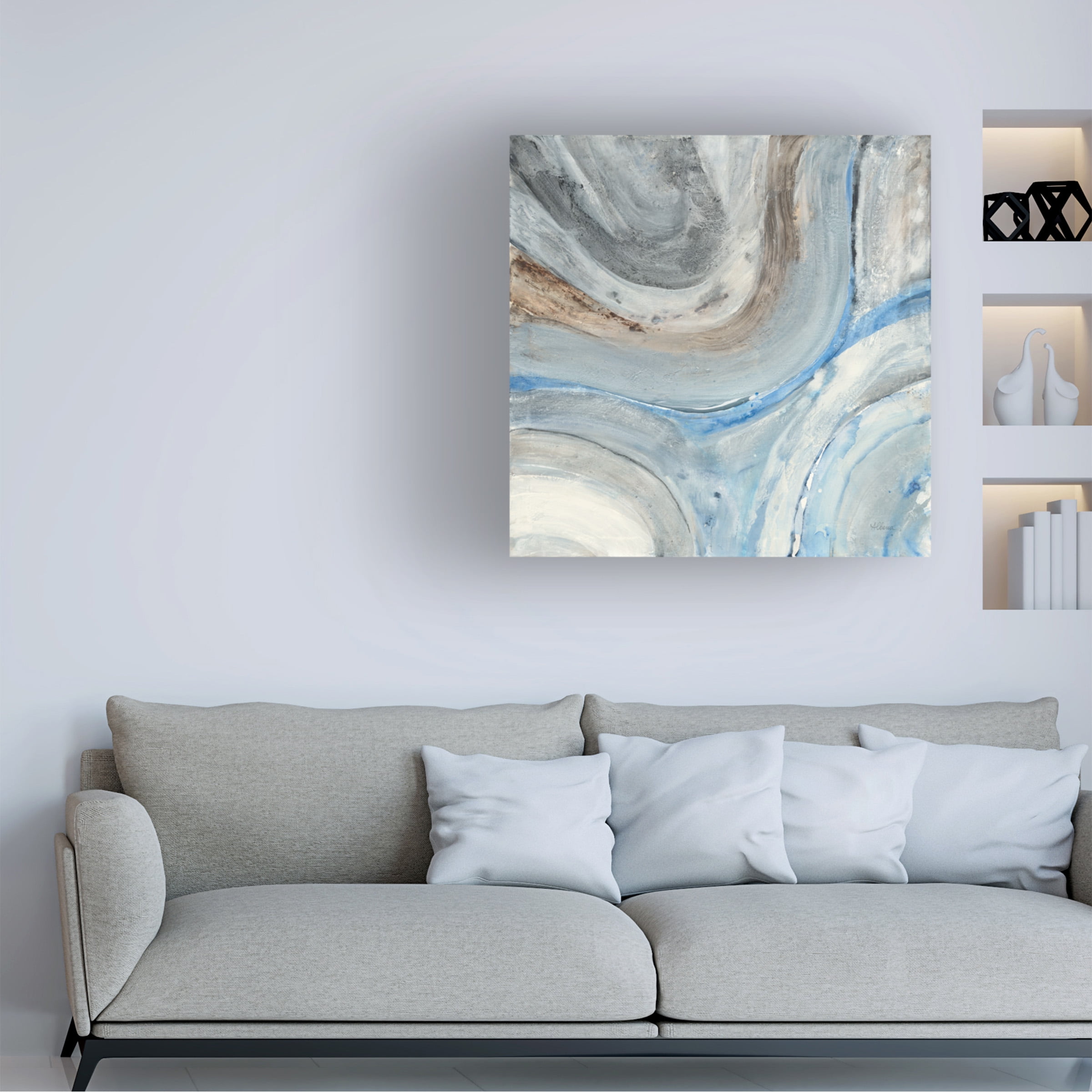 Trademark Fine Art 'Estuary' Canvas Art by Albena Hristova