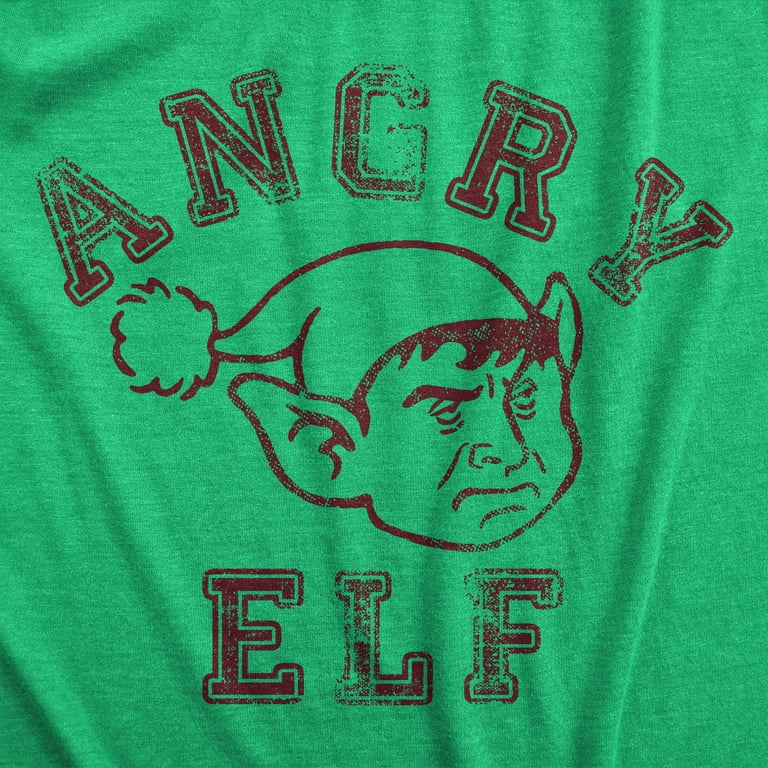 Angry top elves sweaters