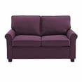 Mainstays Traditional Loveseat Sleeper with Memory Foam Mattress