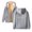 Grey, variant on Hoodies for Women Men Unisex Casual Letter Smile Printed Winter Sports Fleece Zipper Hooded Jacket With Pockets Fashion Outwear