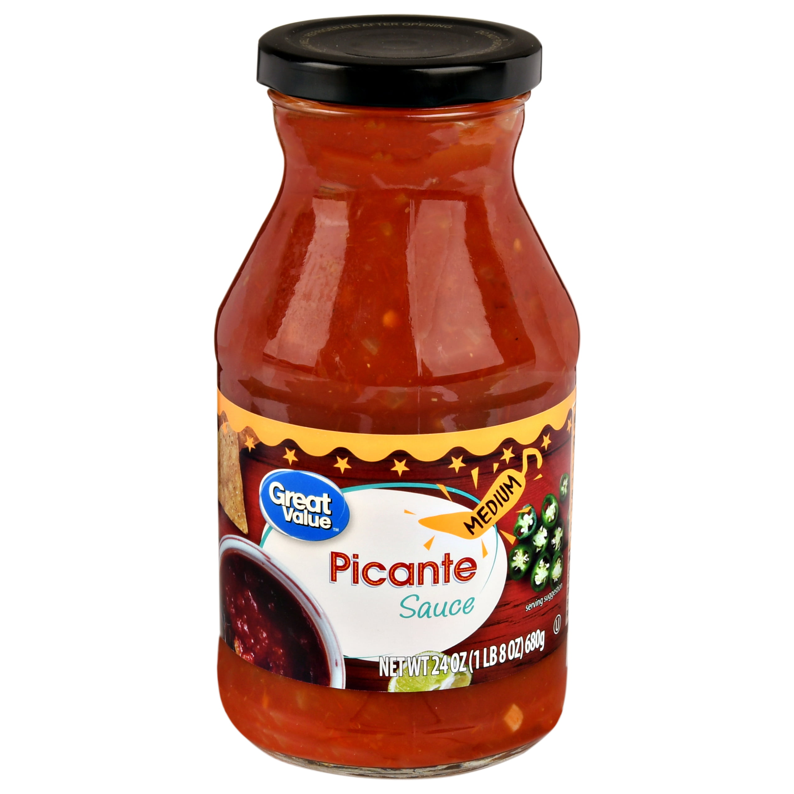 Great Value Medium Picante Sauce, 24 oz - Walmart.com