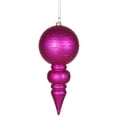 thumbnail image 1 of Cerise Glitter Finial Ornement&44; 7 Po., 1 of 1