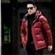 thumbnail image 2 of Chaqueta corta de plumón con capucha, ropa de diseñador para hombre, chaqueta acolchada ligera de lujo con relleno de pato para hombre, abrigo cálido de invierno para hombre, 2 of 4