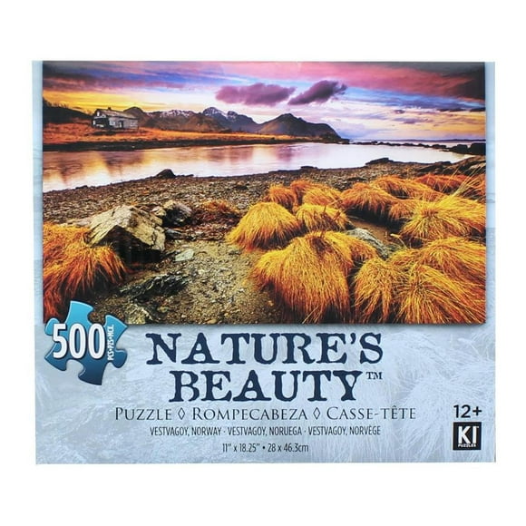 Rompecabezas CroJack Capital Inc. Vestvagoy Norway 500 piezas