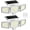 White, variant on Solar Lights Outdoor -2 Pack, Motion Sensor Lights with Remote Control 3 Modes,210 LED 2500LM IP65 Waterproof, 3 Heads Security Flood Light,Wall Light for Outside Patio Garage Yard Entryways