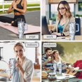 thumbnail image 7 of OBREWU Blue Floral Pattern Tumbler with Handle and Lid,Blue Floral Pattern 40oz Double Wall Vacuum Insulated Tumbler,Cups Gift for Women and Men, 7 of 7