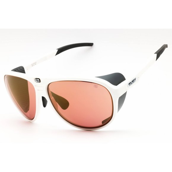Rudy Project SP817269 0000 Lunettes de Soleil Unisexes en Plastique Blanc