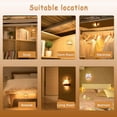 thumbnail image 4 of Lámpara de noche para niños, luz nocturna para niños, lámpara nocturna portátil con carga USB y control remoto para dormir, leer y relajarse en el dormitorio JM  lámpara de escritorio, 4 of 5
