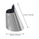 thumbnail image 3 of Protectores de dedos de acero inoxidable, herramientas de corte de rebanadas de seguridad, protectores de corte de frutas y verduras, 10 Uds., 3 of 5